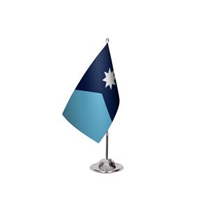 Drapeaux de bureau de l'État du Minnesota 3x5 pieds en satin, nylon, plastique, polyester, avec motifs imprimés numériquement, mât en aluminium - Product Image 3