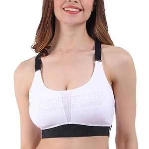 Vêtements de sport d'entraînement personnalisables, soutien-gorge de sport respirant pour l'été, taille XS, haut de yoga, doublure en spandex, motif imprimé à bas prix - Product Image 1