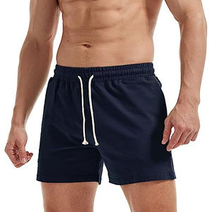 Meilleur design de short de survêtement pour hommes Ensemble de shorts de survêtement en coton et respirant à séchage rapide pour hommes avec taille de logo personnalisée - Product Image 1