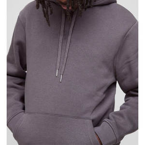 400 GSM algodón polar peso pesado logotipo personalizado pulóver diseño Logo sudaderas con capucha hombres con bolsillo gota hombro hombres sudaderas con capucha - Product Image 3