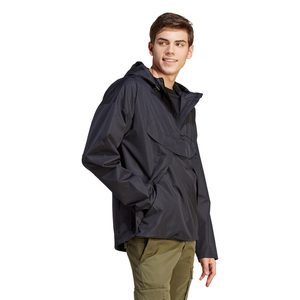 Chaqueta cortavientos deportiva de verano con cremallera completa ligera de nailon personalizada para hombre, chaqueta impermeable con capucha, chaquetas para lluvia para hombre - Product Image 5