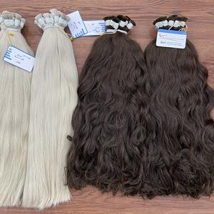 คุณภาพสูง!!! ต่อผมมนุษย์หยักจํานวนมากไม่มีผ้า 100% ต่อผมจํานวนมากเวียดนามที่ยังไม่ได้รับการแปรรูปสําหรับร้านเสริมสวย - Product Image 3