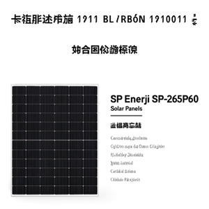 Panneau solaire SP Enerji SP-265P60 - Product Image 2