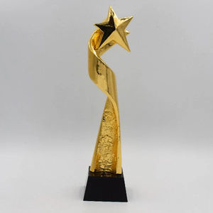 Trofeo de Juego de Plástico Personalizado, Económico, Dorado, Ligero, Impermeable, para Todas las Temporadas, Varios Tamaños (22.5CM, 19CM, 16.5CM, etc.) PK - Product Image 5