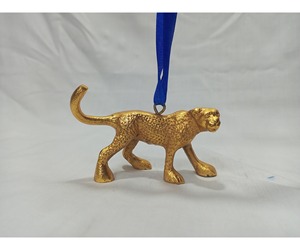 High Quality Modern Christmas Tree Hanging Ornament Elegant Small Decor Piece in Golden Trending Style for Xmas Decoration - Product Image 4