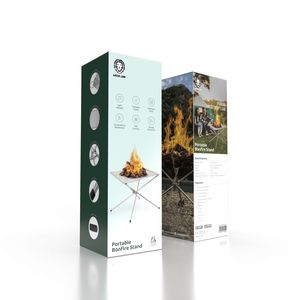 Support de feu de camp portable Green Lion Autres accessoires de camping Cuisine de camping Randonnée pédestre - Product Image 1