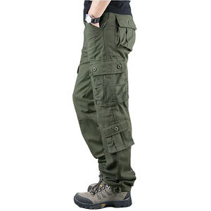 Prix de gros 2026 Pantalon cargo long décontracté à coupe ample, séchage rapide, multi-poches, personnalisable pour ouvriers - Product Image 4