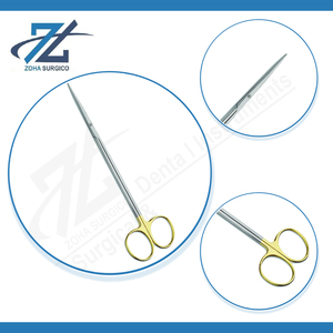 Tijeras Metzenbaum para Bebés, Acero Inoxidable, Inserción Manual Dura, 145 mm de Largo, Instrumentos Quirúrgicos Rectos, Certificación CE, Alta Calidad - Product Image 4
