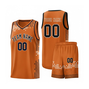 Uniforme de Baloncesto Personalizado con Impresión, Uniforme de Equipo, Ropa Deportiva de Malla Transpirable de Alta Calidad, Producción al por Mayor - Product Image 4