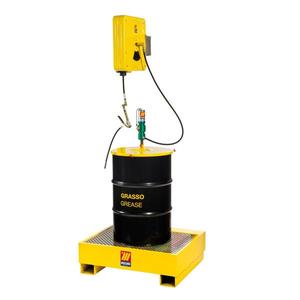 Jeu de graisse pour fixation murale Meclube conforme aux barils de 180-220 kg pour produits lubrifiants - Product Image 1