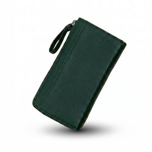 Genuine Leather Deerskin L-Shaped <b>Long</b> <b>Wallet</b> with Character Pattern - Product Image 3