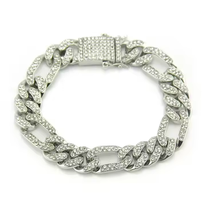 925 <b>Silver</b> Moissanite Diamond <b>Bracelet</b> Classic Sophisticated Wrist Jewelry Featuring Dazzling Stones Smooth Finish From India - Product Image 1