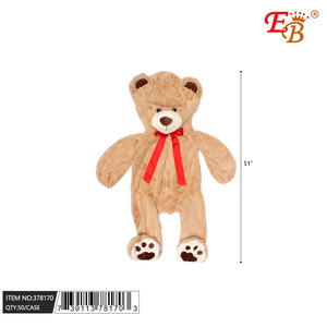 51 \ "orso bruno con fiocco 2 pz/CS per le decorazioni di san valentino - Product Image 1