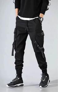 Pantalones informales multibolsillos con estilo para hombre, nuevos pantalones transpirables de algodón orgánico 100%, Jogger de carga de secado rápido de alta calidad - Product Image 5