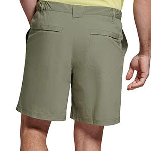 Pantalones cortos informales de alta calidad para hombre 100% algodón pantalones cortos de tablero de patrón sólido diseñados e impresos a medida - Product Image 6