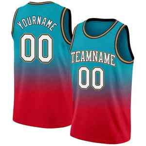 Camisetas de Baloncesto Sublimadas Personalizadas, Tallas Grandes, Impresas, de Secado Rápido, Transpirables, que Absorben la Humedad, Servicio OEM, Precio al por Mayor - Product Image 2
