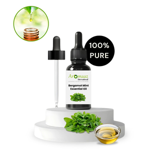 Aceite Esencial de Bergamota y Menta Orgánico Certificado, Extraído de Plantas, Aromaterapia, Cuidado de la Belleza, Aceite de Bergamota y Menta para Masaje Corporal - Product Image 2