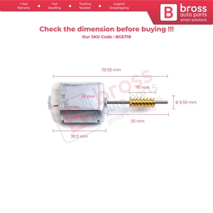 Actuador de Cerradura de Puerta de Coche BGE718 FC280, Motor de 12V CC, Eje de 70.50 mm, 35 mm para Tucson, Elantra, I20, I30, Sonata, Sportage, VN496617 - Product Image 5