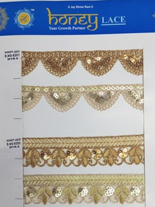 Encaje bordado floral colorido para estilo de negocios Ecológico para bolsos de ropa Zapatos Regalos - Product Image 2