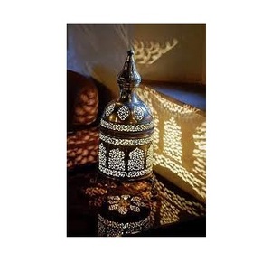 โคมไฟโลหะแวววาวน้ำหนักเบาปรับแต่งได้โคมไฟโมร็อกโกสำหรับโรงแรมร้านอาหารดีไซน์ใหม่ - Product Image 4