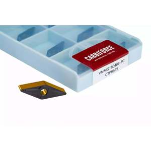 Outils de coupe CARBIFORCE VNMG160408-PC CTP8625 pour machine de fraisage et de tour CNC en carbure cémenté et en alliage dur - Product Image 2