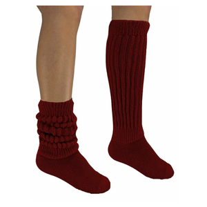 Thick Ribbed <b>Knee</b> <b>High</b> Scrunch Socks - Product Image 4