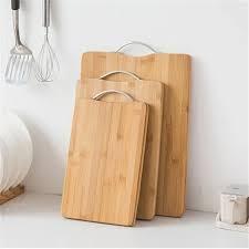 Planche à découper multifonction en bois, blocs à découper avec poignée pour la cuisine, prix d'usine - Product Image 4