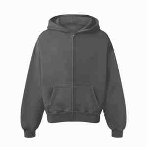 Sudadera con capucha para hombre hecha en fábrica de la mejor calidad, ropa de invierno de secado rápido mezclada con algodón básico, Sudadera con capucha desgastada para hombre - Product Image 1