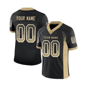 Maillots de football personnalisés - Respirants, grandes tailles, manches courtes, couleurs et logos personnalisés, production OEM/ODM, exportation et approvisionnement en usine - Product Image 1