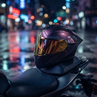Casque de moto intégral premium DOT pour la course et le sport, vente en gros, conception de logo personnalisé OEM