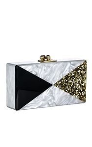 Nouvelle arrivée WIfey Logo pour Lifey pochette en résine de STAR CRAFTS INDE vêtements de mariage mode résine embrayages femmes sac à main sacs à main - Product Image 3