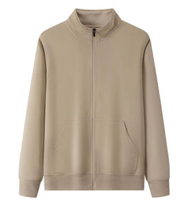 Sudadera de gran tamaño para hombre de lana tecnológica de alta calidad, sudaderas con capucha ligeras de verano con media cremallera, estampado 3D, patrón de Fitness tejido ODM - Product Image 1