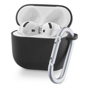 Funda Protectora para Auriculares BOUNCE Black Keychain para AirPods 4K, para Auriculares y Audífonos - Product Image 1