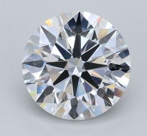 3 CT IGI Diamantes cultivados en laboratorio sueltos Forma redonda Diamante de laboratorio blanco F VS1 para anillo de compromiso o fabricación de joyas - Product Image 1