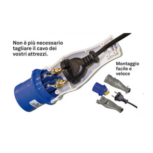 ADATTATORE INDUSTRIALE SPINA SCHUKO IP44 ART. 1820 - Product Image 1