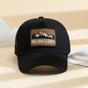 Flat Brim Baseball <b>Hat</b> Sports Custom Trucker Fashion Fitted <b>Hats</b> Mesh New Style Autumn With and <b>Hat</b> <b>Pin</b> From Vietnam - Product Image 5