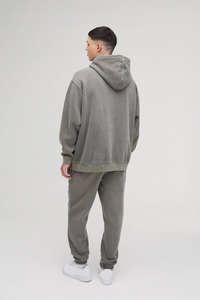 ชุดวอร์มผ้าฝ้าย100% ซักได้25ชิ้นเสื้อโอเวอร์ไซส์ผ้าคอตตอนผ้าเกล็ดปลาขนาดใหญ่พิเศษสำหรับฤดูหนาวพิมพ์โลโก้ได้ตามต้องการ - Product Image 2