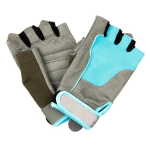 Half <b>Finger</b> Training Sport Gloves Hand Wrist Protector Weightlifting Training for Men Workout Gloves Fitness Weightlifting Glove - Product Image 2