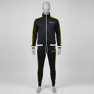 Custom Winter Streetwear Unisex Plus Size Polyester Fleece Sweatsuit Set Breathable Anti-Bacterial Quick Dry Team Tracksuit Made - Product Image 2