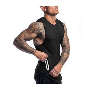 Débardeurs Homme Grande Taille en Coton Spandex Tricoté Respirant à Col Rond Imprimé – Vêtements de Sport en Gros 2026 – Origine Pakistan - Product Image 5