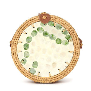 Nouvelle conception élégante de sacs pour femmes, sacs en rotin, sacs à bandoulière, sac à main, sac le plus vendu - Product Image 3