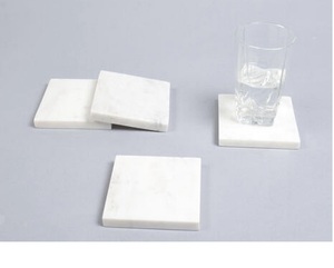 New Decorative 4pcs Resin with Brass Inlay Coaster Set For Cup Mug <b>Placemats</b> Epoxy Resin Drinking Tea Cup Coaster & Accessories - Product Image 4