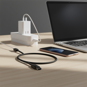 Cable de Datos USB 2.0 Negro de 3 m, Modelo 00200603 - Product Image 3