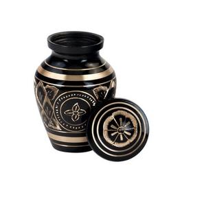 Suministros funerarios de alta calidad, urnas con Token de Metal con acabado personalizado, urnas con diseño de Metal sólido - Product Image 3