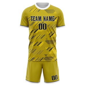 Dernier design N'importe quel nom d'équipe Design Print Football Club Shirt Soccer Jerseys France Shirts and Shorts Training Soccer Suit - Product Image 4