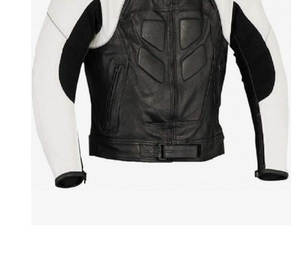 Moto personnalisée conduisant Four Seasons vestes de moto en cuir véritable avec cuir de buffle avec panneaux samtex à quatre voies - Product Image 3