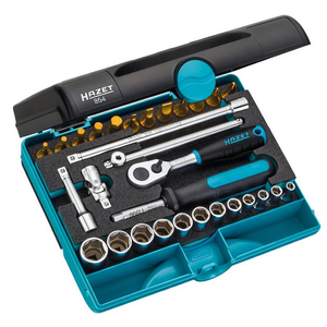Juego de Llaves de Trinquete y Vasos Hazet de 1/4'', Juego de Herramientas de 30 Piezas - Product Image 2