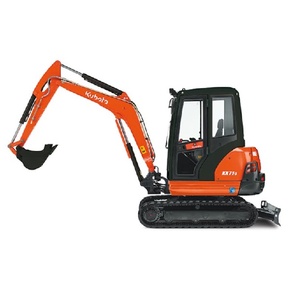 รถขุดขนาดเล็กอเนกประสงค์ Kubota KX71-3 ระบบไฮดรอลิก เครื่องยนต์ดีเซล แบบตีนตะขาบ สำหรับงานก่อสร้าง งานฟาร์ม ขุดดิน และจัดสวน - Product Image 2