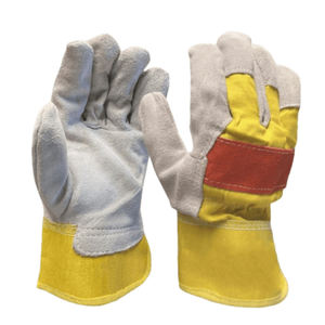 Good Quality 100% Polyester Synthetic Anti-vibration Leather <b>Working</b> <b>Gloves</b> Anti-slip Anti-cut <b>WaterProof</b> Leather <b>Gloves</b> Men's - Product Image 1