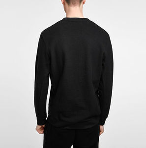 Sudadera de Algodón 100% para Hombre, Cálida y Acogedora para Otoño, Tejido Transpirable y Ecológico para Conjuntos Diarios Cómodos, Estilo Urbano de Moda - Product Image 4